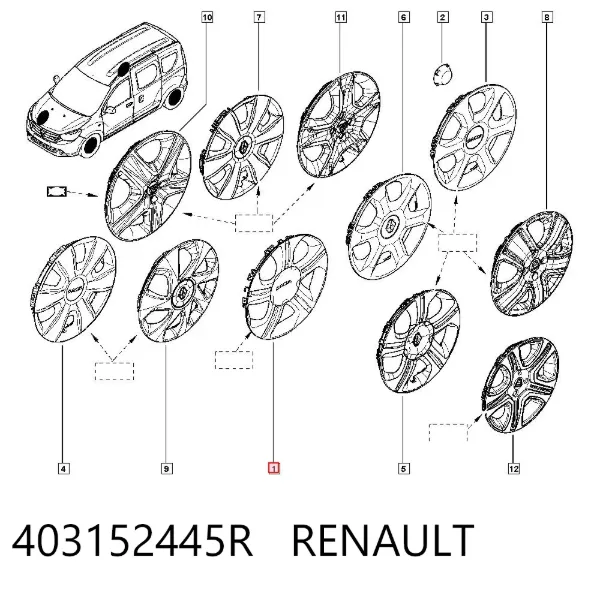  403152445R Renault (RVI)