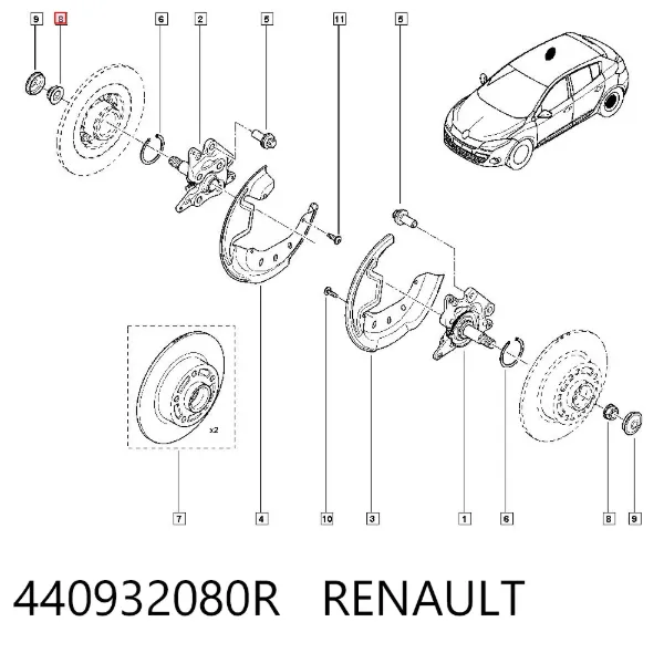  440932080R Renault (RVI)