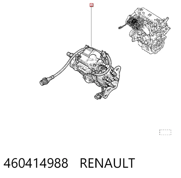 Bomba inyectora 460414988 Renault (RVI)