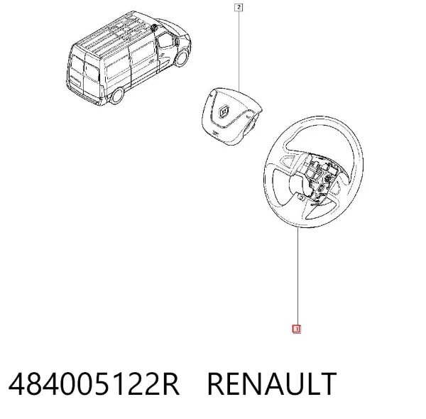 Volante Renault Master III