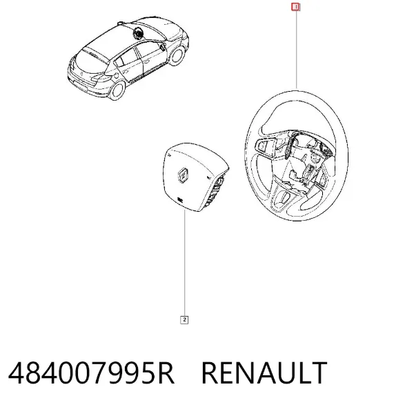 Volante Renault Scenic GRAND III