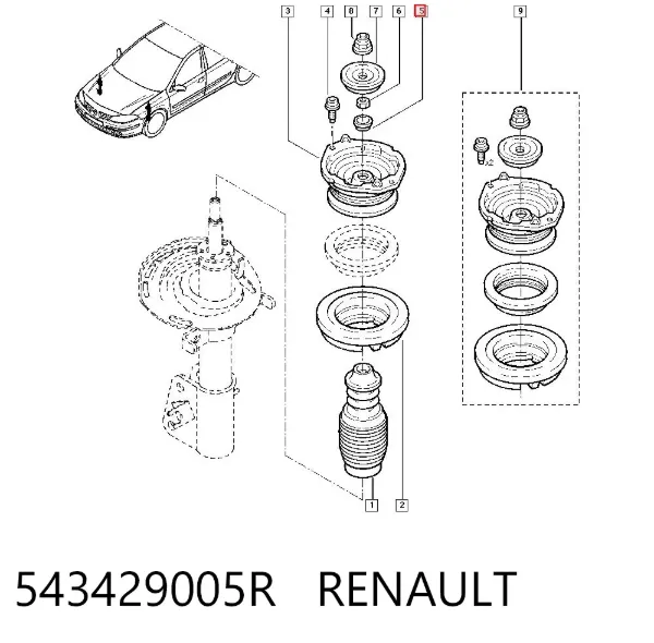  543429005R Renault (RVI)