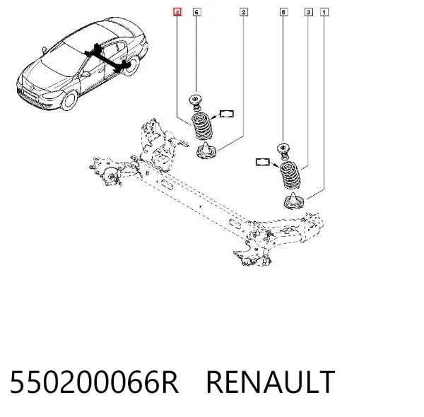 Muelle 550200066R Renault (RVI)