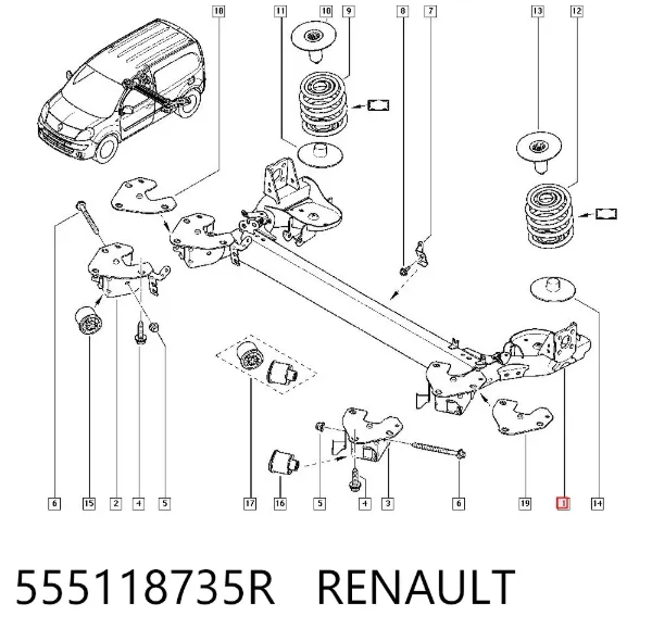  555118735R Renault (RVI)