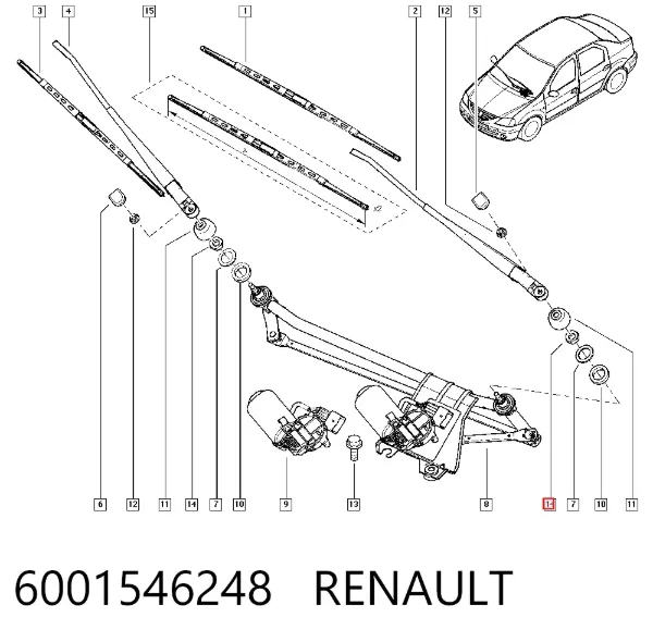  6001546248 Renault (RVI)