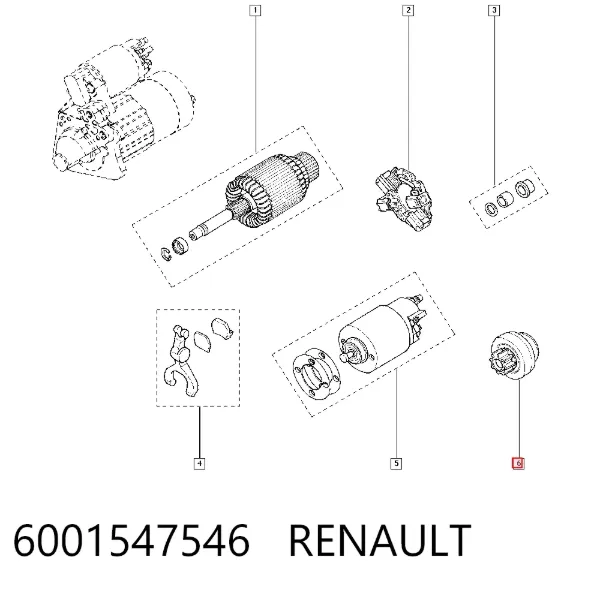 Bendix 6001547546 Renault (RVI)