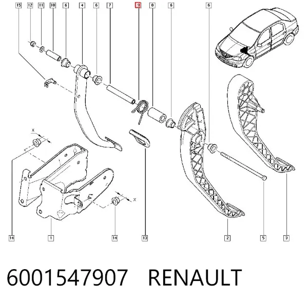  6001547907 Renault (RVI)