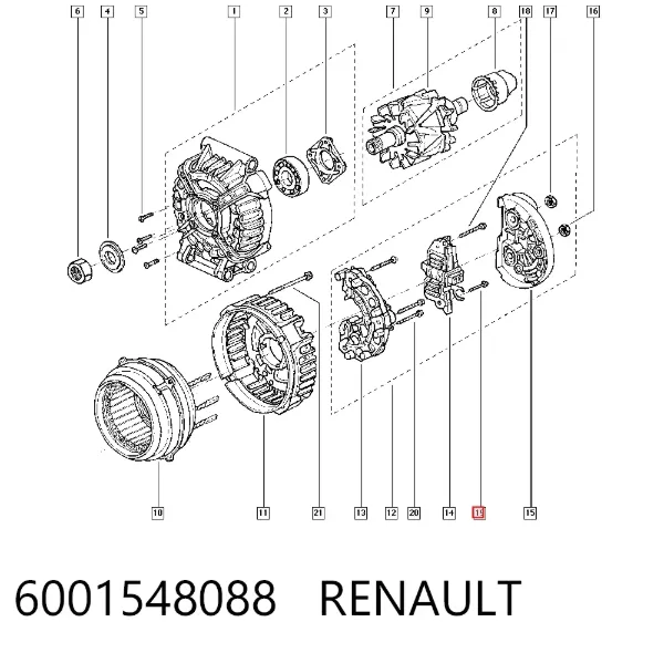  6001548088 Renault (RVI)
