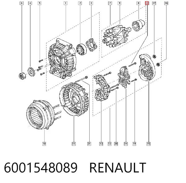  6001548089 Renault (RVI)