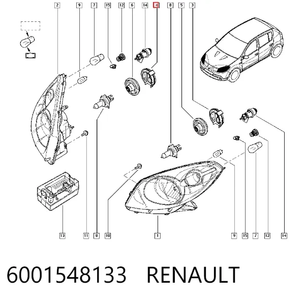 6001548133 Renault (RVI)