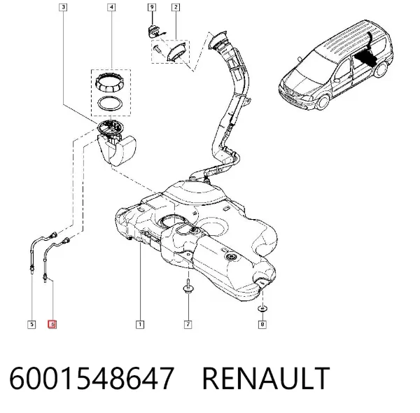 6001548647 Renault (RVI)