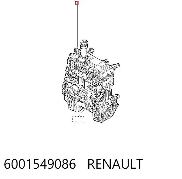 Motor completo 6001549086 Renault (RVI)