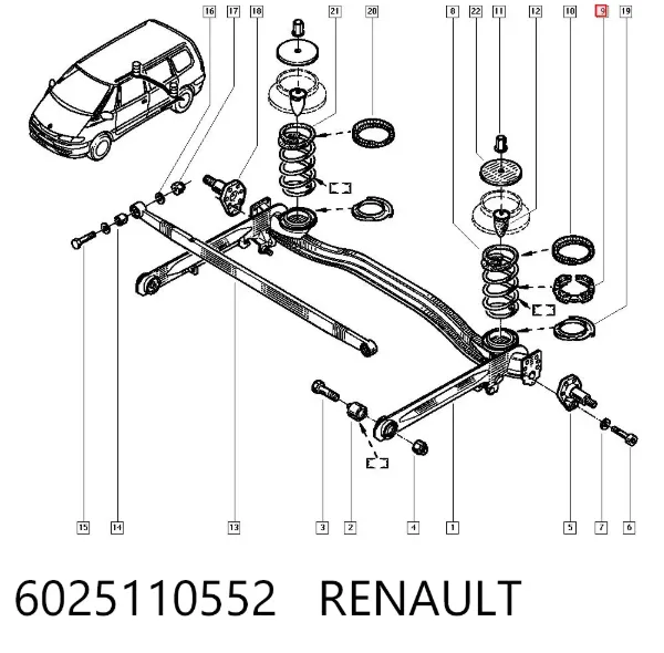  6025110552 Renault (RVI)