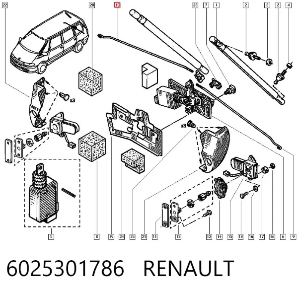  6025301786 Renault (RVI)