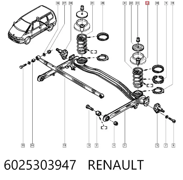  6025303947 Renault (RVI)