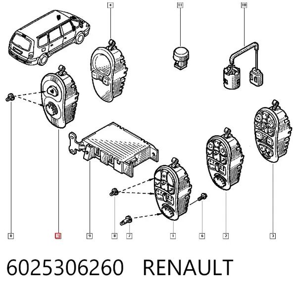  6025306260 Renault (RVI)