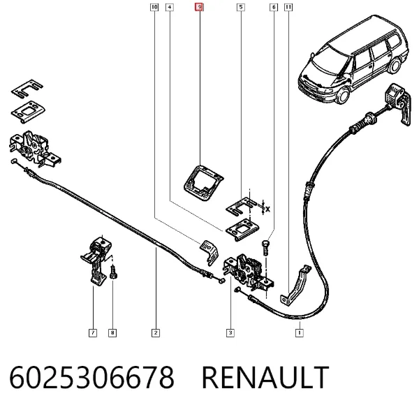  6025306678 Renault (RVI)