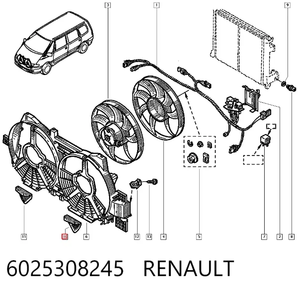  6025308245 Renault (RVI)