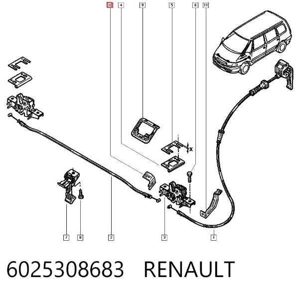  6025308683 Renault (RVI)
