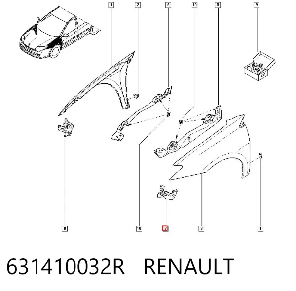  631410032R Renault (RVI)