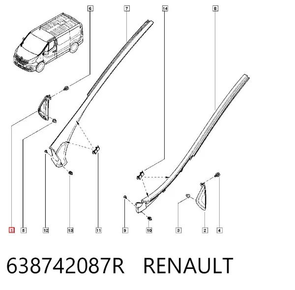  638742087R Renault (RVI)