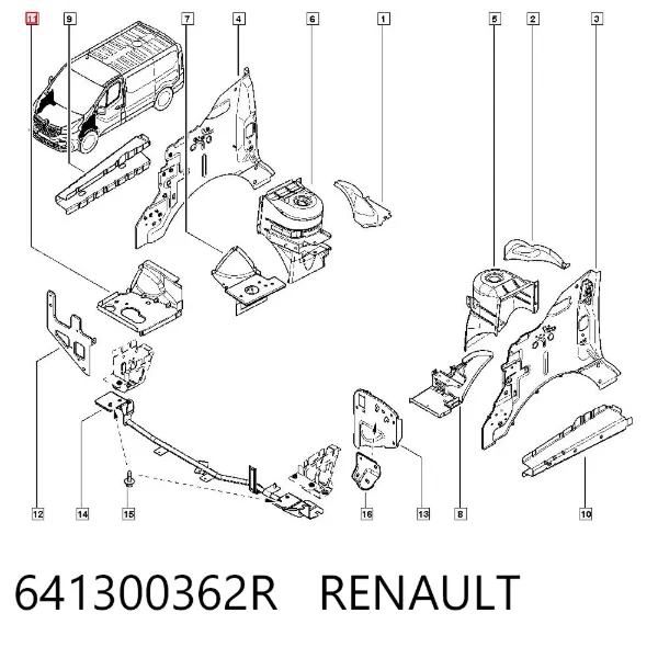  641300362R Renault (RVI)
