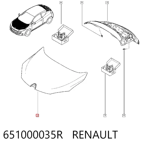 Capó 651000035R Renault (RVI)