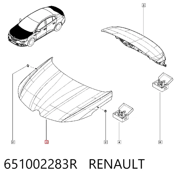Capó 651002283R Renault (RVI)