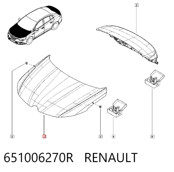 Capó 651006270R Renault (RVI)