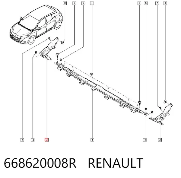  668620008R Renault (RVI)