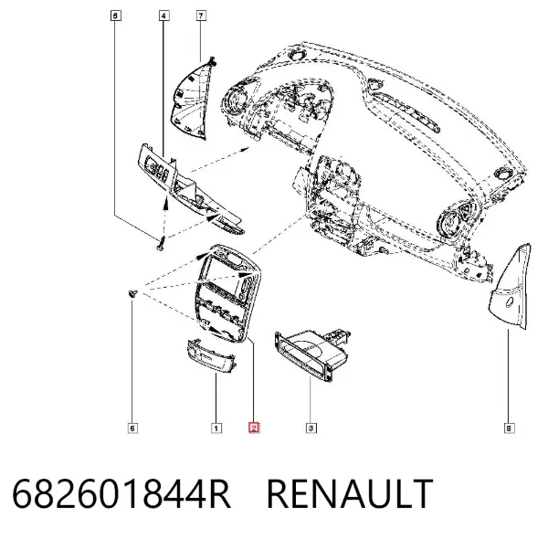  682601844R Renault (RVI)