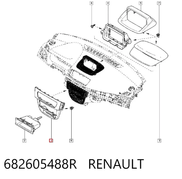  682605488R Renault (RVI)