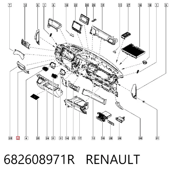  682608971R Renault (RVI)