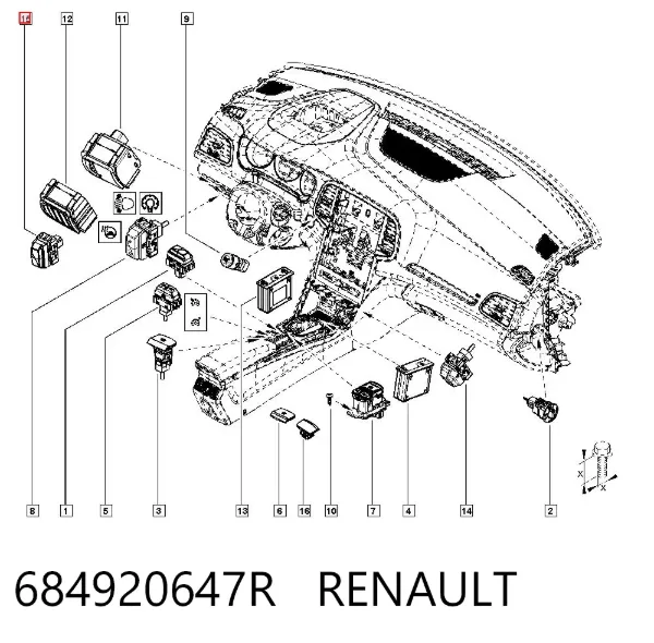  684920647R Renault (RVI)