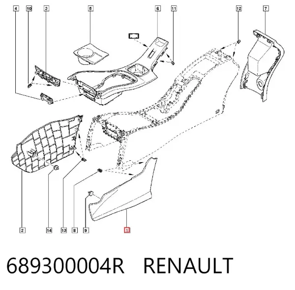  689300004R Renault (RVI)