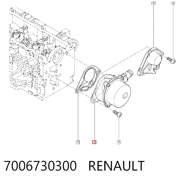 Bomba de vacío 7006730300 Renault (RVI)