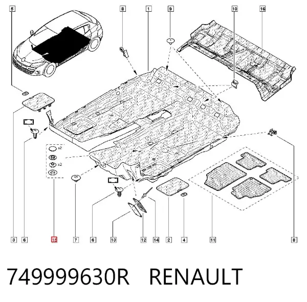  749999630R Renault (RVI)