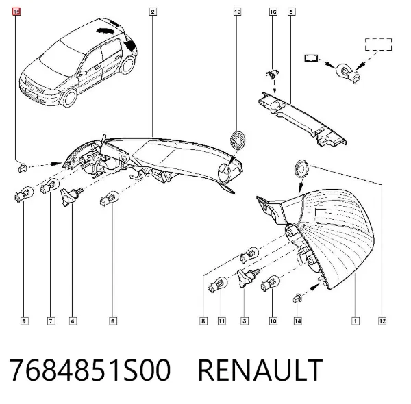  7684851S00 Renault (RVI)