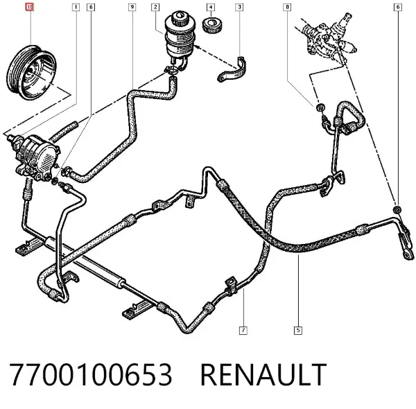  7700100653 Renault (RVI)