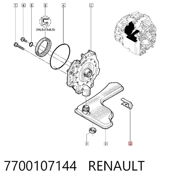  7700107144 Renault (RVI)