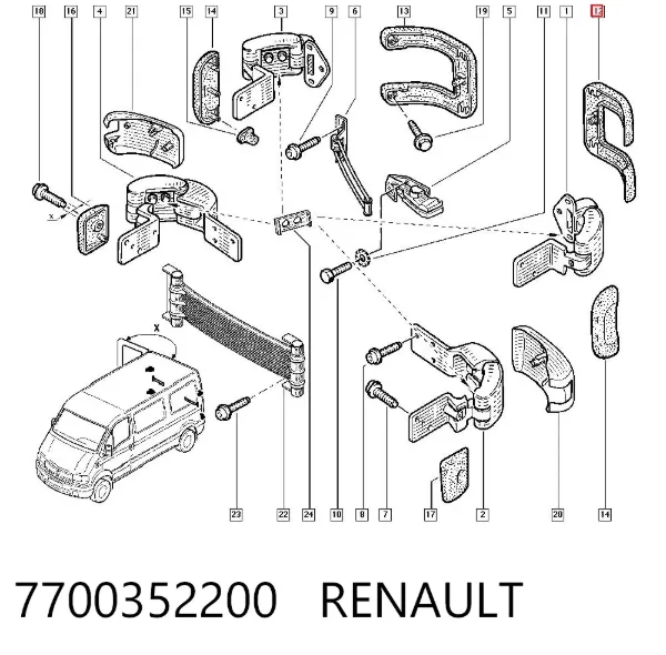  7700352200 Renault (RVI)