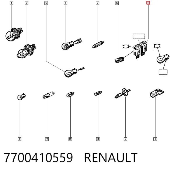  7700410559 Renault (RVI)