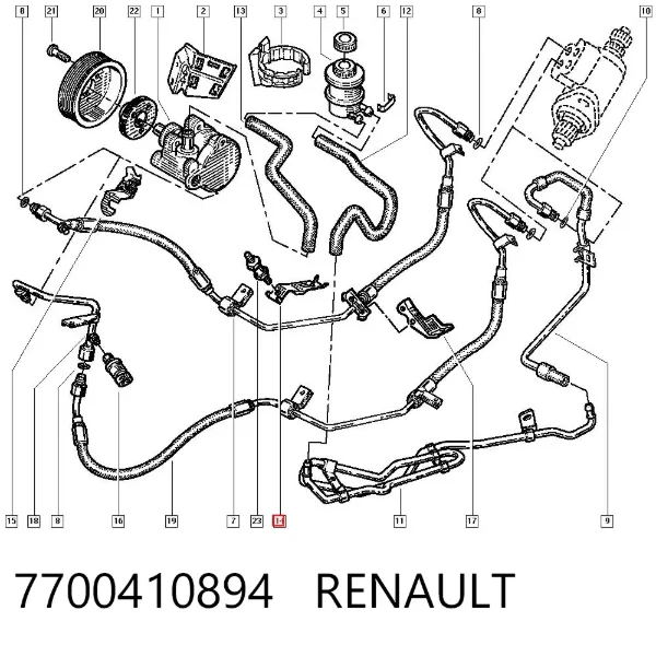 7700410894 Renault (RVI)