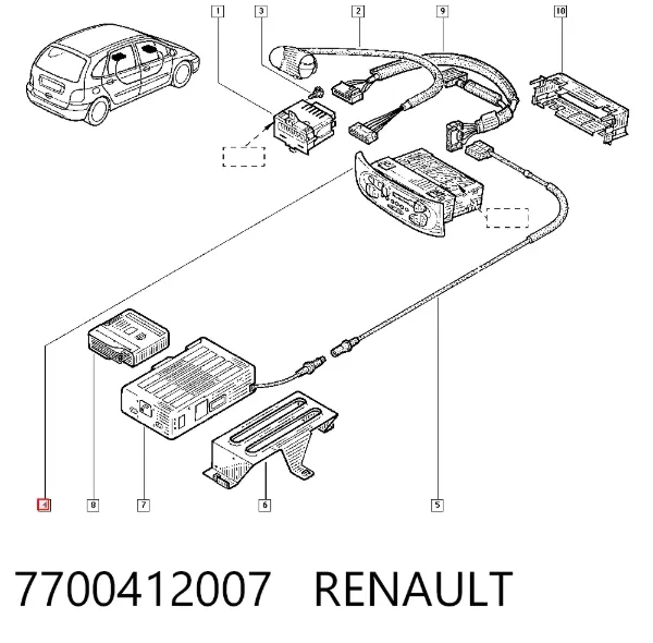  7700412007 Renault (RVI)