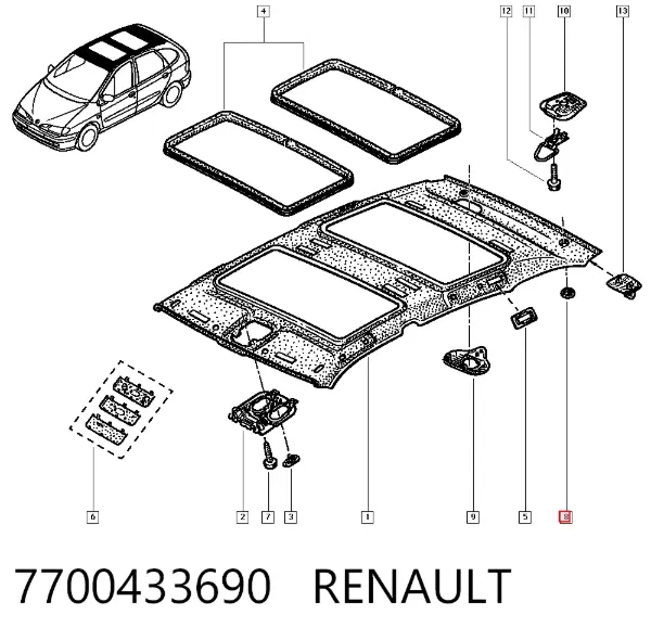  7700433690 Renault (RVI)