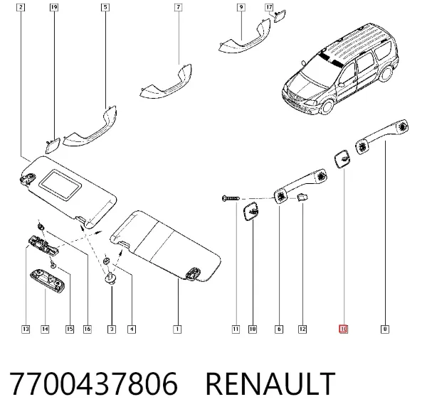  7700437806 Renault (RVI)