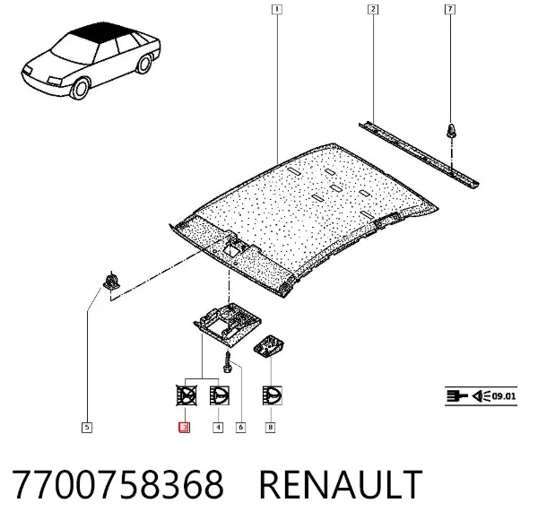  7700758368 Renault (RVI)
