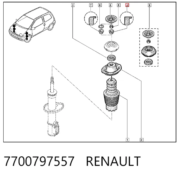  7700797557 Renault (RVI)
