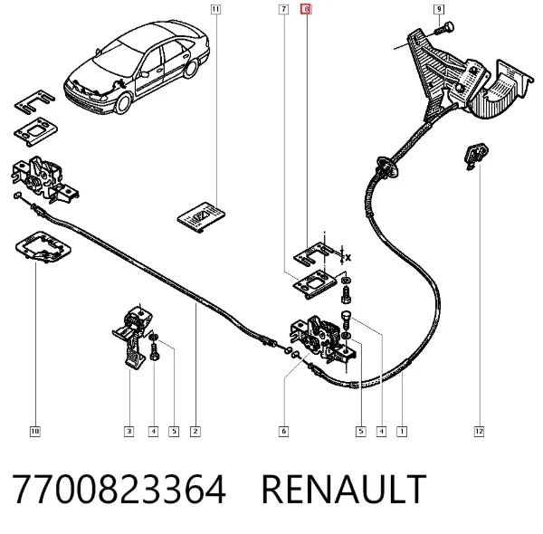  7700823364 Renault (RVI)