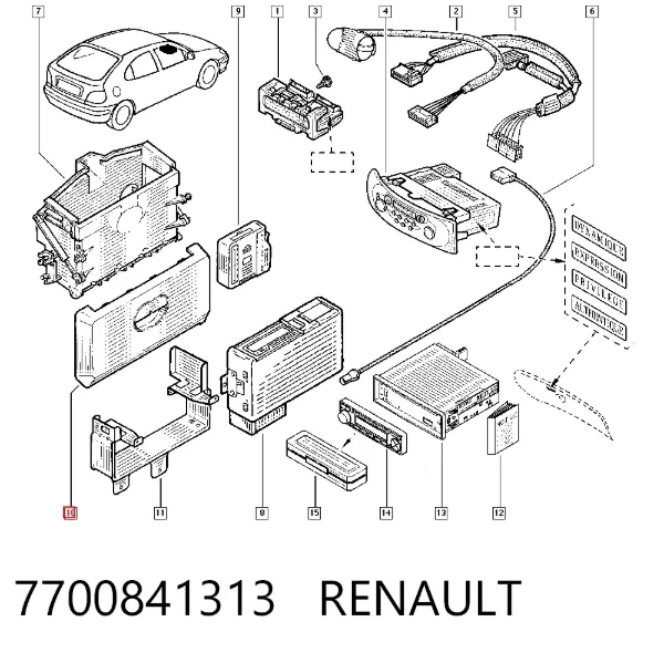  7700841313 Renault (RVI)